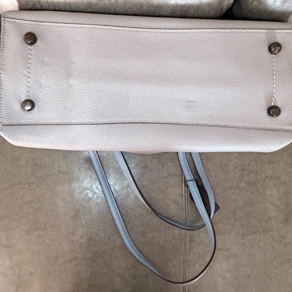 Coach C0692 Willow Tote In Color-Block Pebble Lea… - image 6